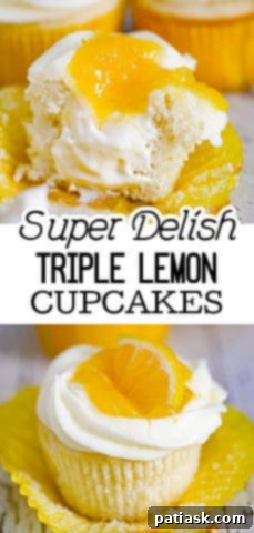 Ultimate Triple Lemon Cupcakes 11 Triple Lemon Curd Cupcake