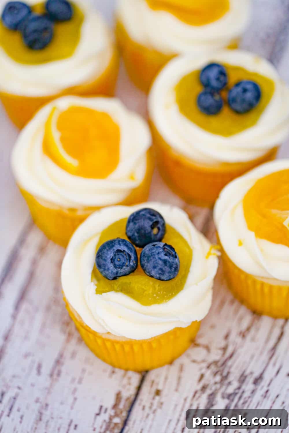 Ultimate Triple Lemon Cupcakes 4 Triple Lemon filled Cupcakes recipe cream cheese frosting