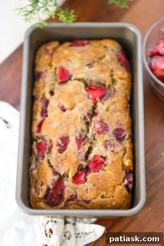 Golden Goodness: 25 Ripe Banana Recipes to Crave 27 Ripe Banana Strawberry Walnut Bread recipe