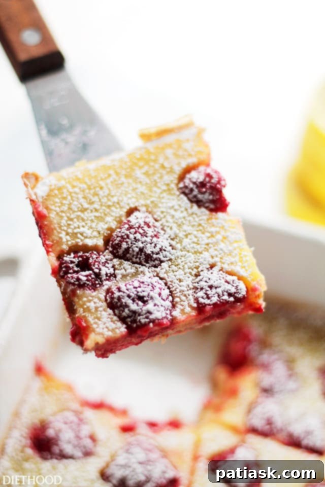 15 Irresistible Lemon & Berry Treats 13 Raspberry Lemon Bars @ Diethood lemon berry desserts