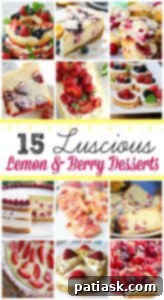 15 Irresistible Lemon & Berry Treats 19 Top 15 Luscious Lemon and Berry Desserts for Spring and Summer!