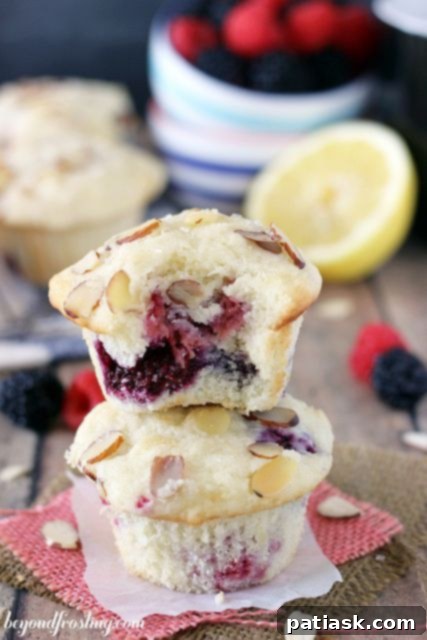 Gluten Free Lemon Raspberry Muffins @ Beyond Frosting