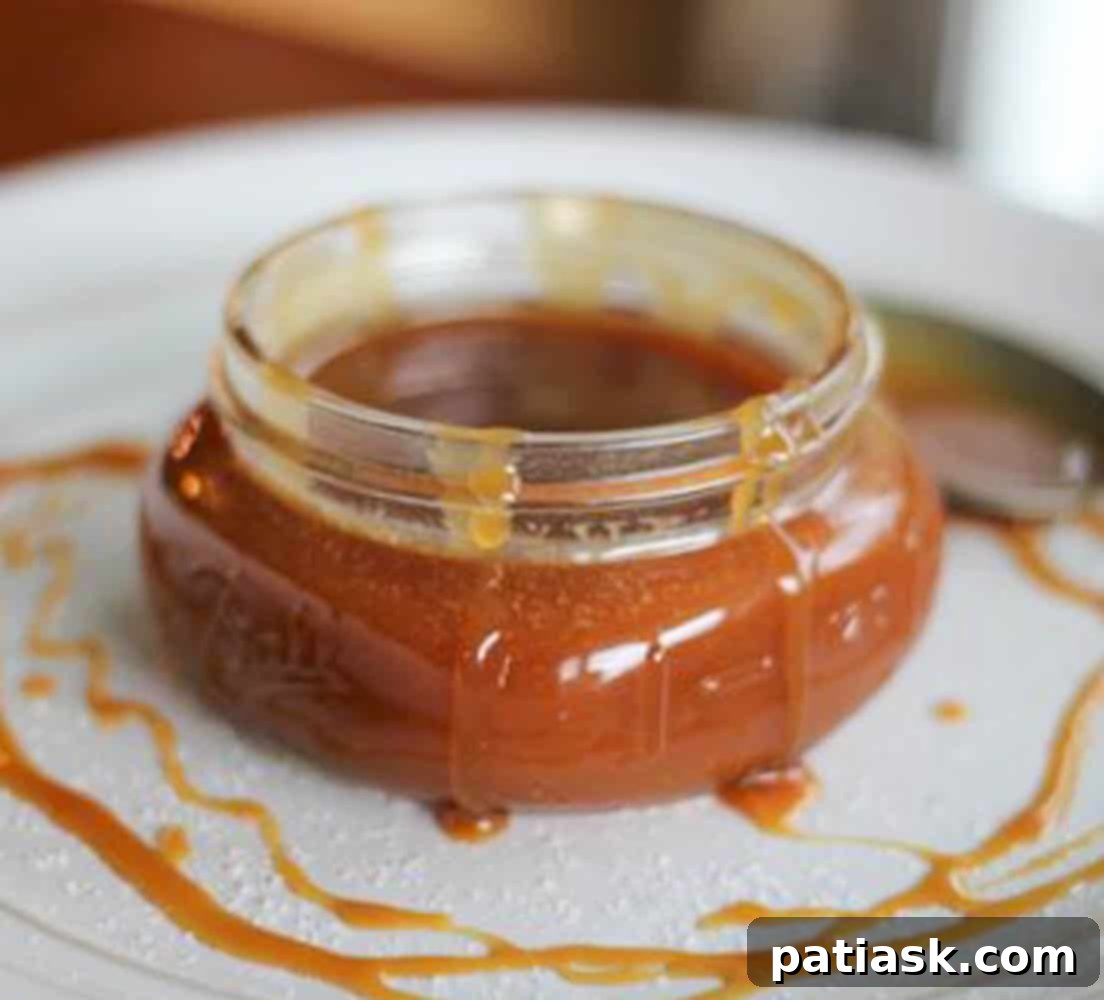 Your New Favorite Salted Caramel Sauce 5 Best Homemade Salted Caramel Sauce recipe in a bowl