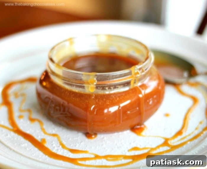 Your New Favorite Salted Caramel Sauce 3 Homemade Salted Caramel Sauce poured over ice cream