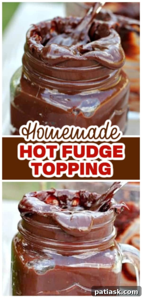 Homemade Thick Hot Fudge Sauce 6 ice cream additions featuring 2-ingredient hot fudge
