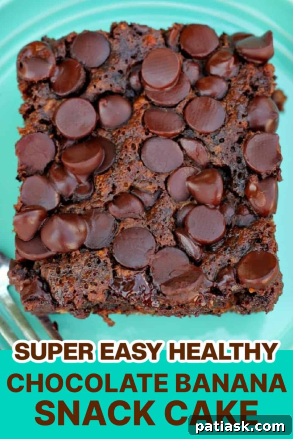 Chocolate Banana Bliss Cake 5 Double Chocolate Banana Snack Cake