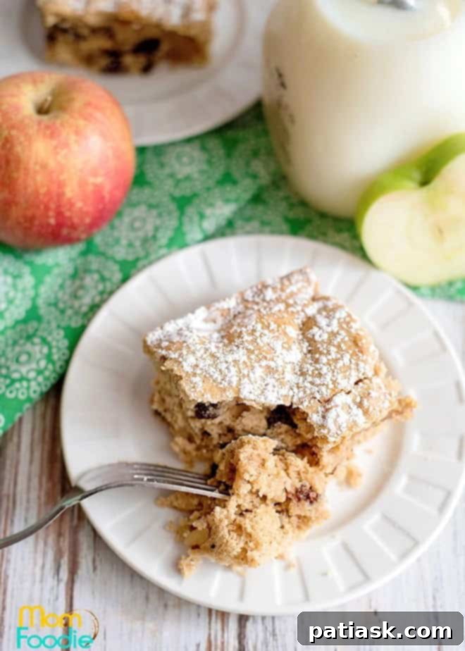 36 Must-Try Snack Cakes for Every Craving 12 Moist Applesauce Cake with raisins and walnuts