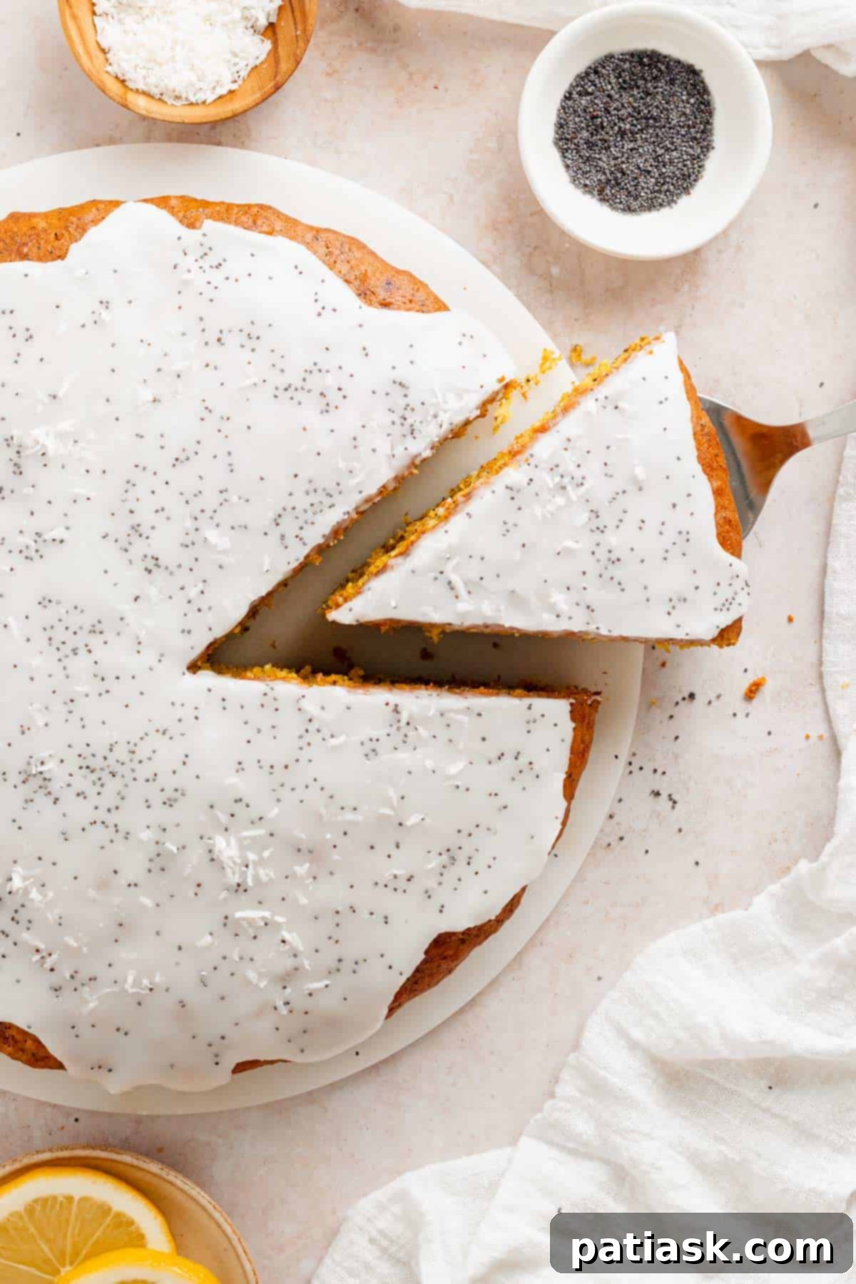 36 Must-Try Snack Cakes for Every Craving 26 Zesty Lemon Poppy Seed Snack Cake with Lemon Icing