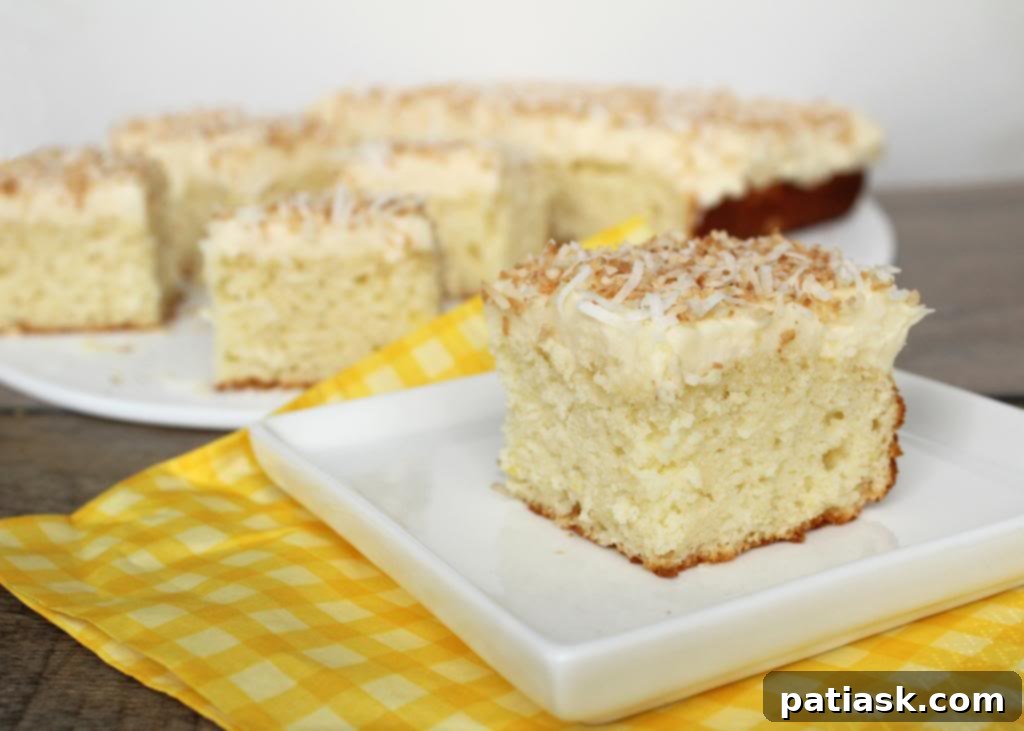 36 Must-Try Snack Cakes for Every Craving 28 Lemon Yogurt Snack Cake with Coconut Cream Cheese Frosting