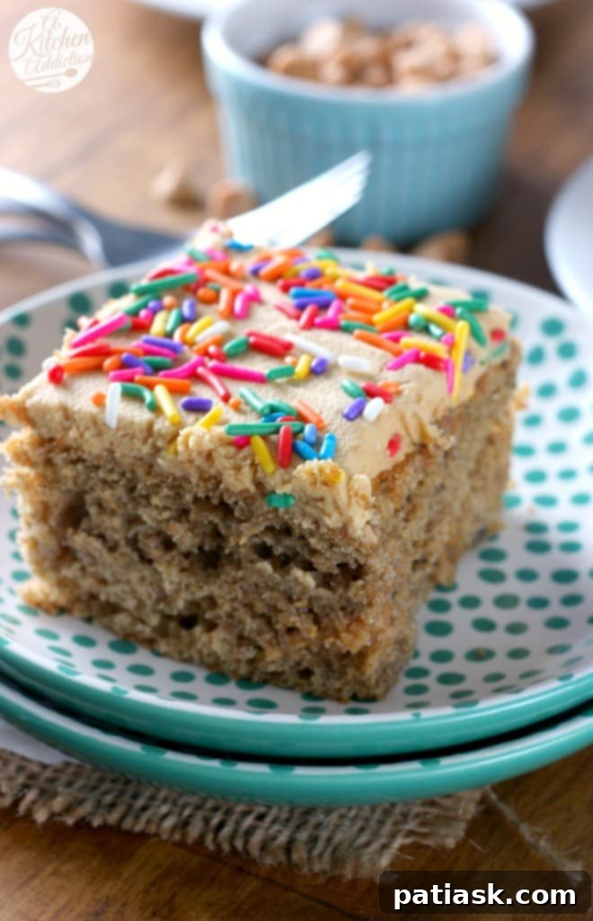 36 Must-Try Snack Cakes for Every Craving 10 Banana Snack Cake with Peanut Butter Frosting