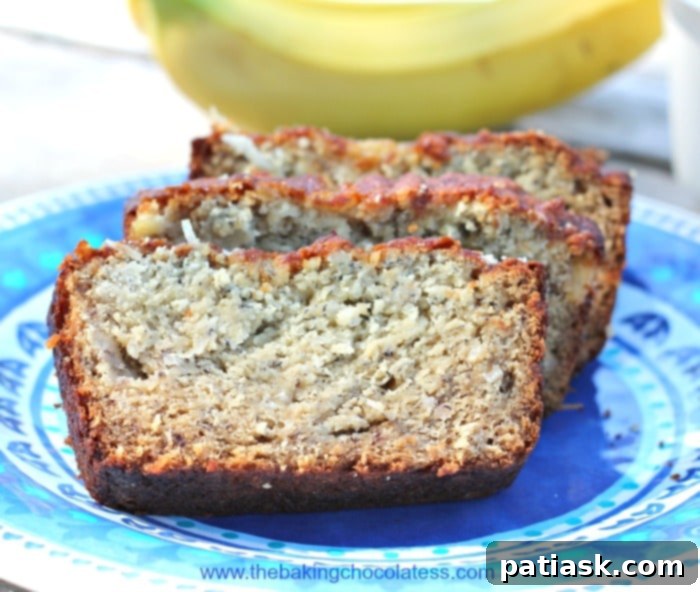 Tropical Pineapple Coconut Banana Bread 3 Tropical Bliss Pineapple Coconut Banana Bread {Gluten Free} gluten free banana bread with coconut and pineapple