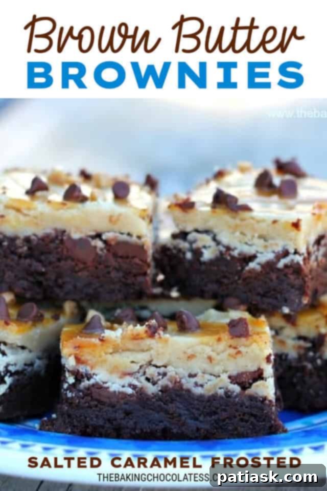 caramel brownie recipe brownies with brown butter