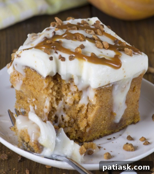 Pumpkin Poke Perfection: 10 Must-Try Cakes 4 Ultra Moist Pumpkin Poke Cake with Homemade White Chocolate Pudding
