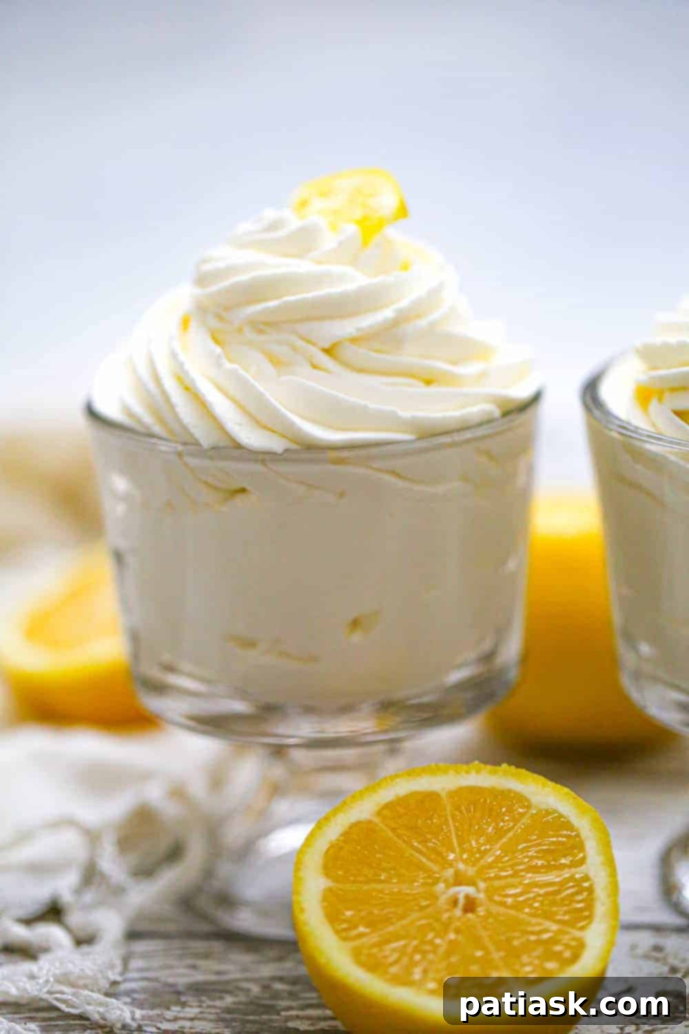 Cloud-Like Keto Lemon Mousse 7 A refreshing Keto Fluffy Lemon Burst Mousse, perfect for summer
