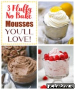 Decadent No-Bake Mousse Trio 12 3 Fluffy No Bake Mousses