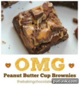 Ultimate Peanut Butter Cup Brownies 8 OMG Peanut Butter Cup Brownies