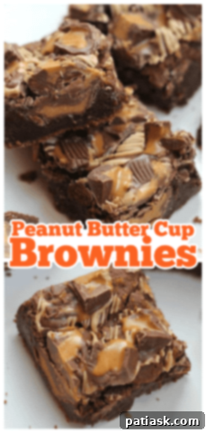 Ultimate Peanut Butter Cup Brownies 10 OMG Peanut Butter Cup Brownies