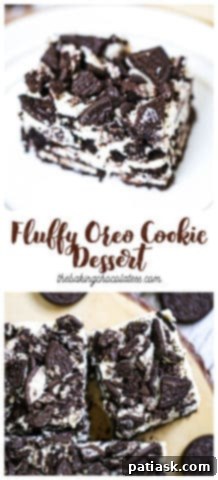 Oreo Lasagna: Just 4 Ingredients 11 4 Ingredient Fluffy Oreo Dessert