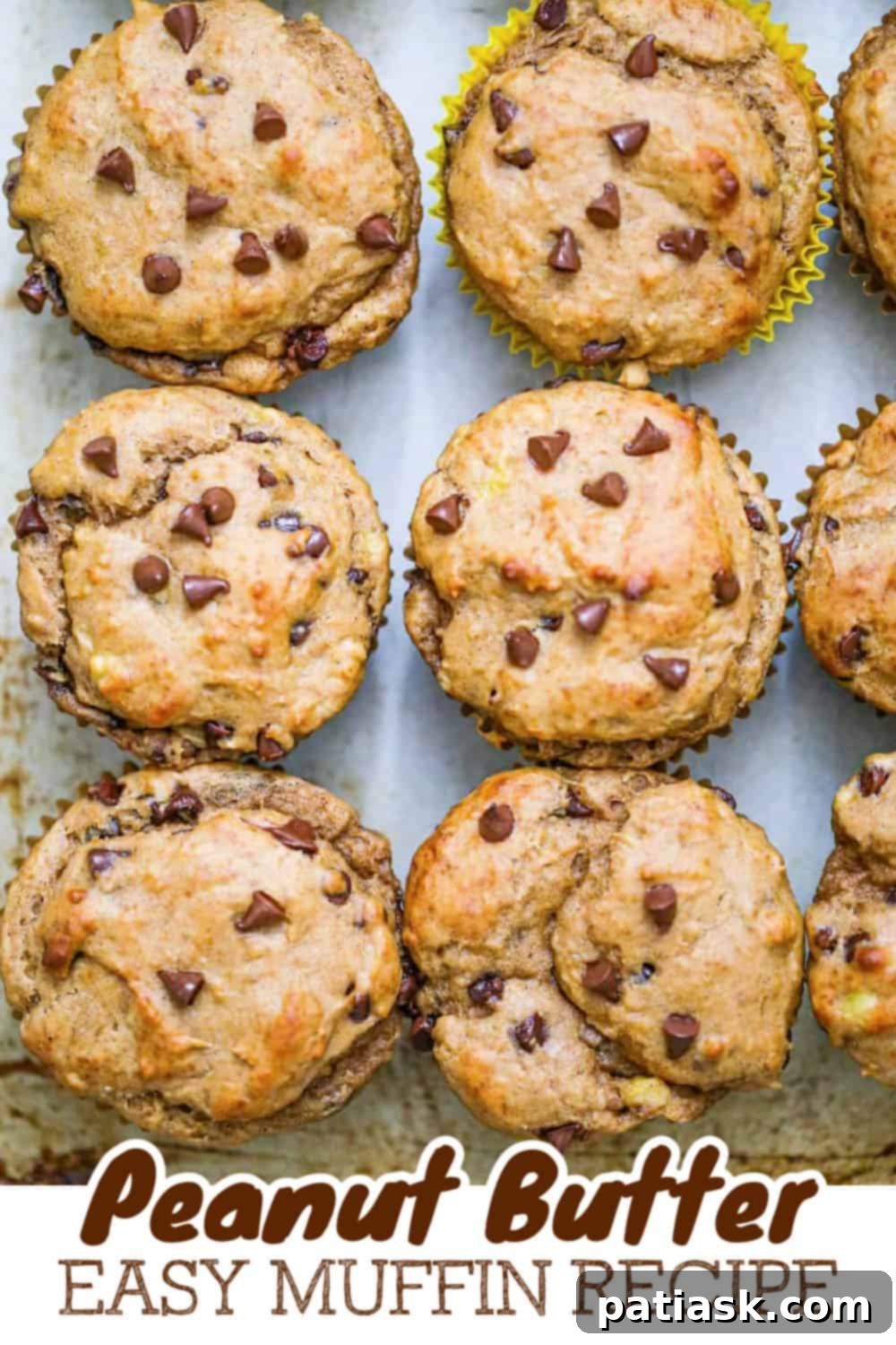 Peanut Butter Bliss Muffins 7 Healthy treat
