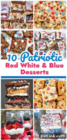 Patriotic M&M Party Cookie Bars