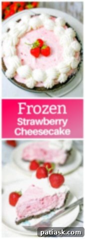 Strawberry Dream Cheesecake 10 Frozen Strawberry Cheesecake slice