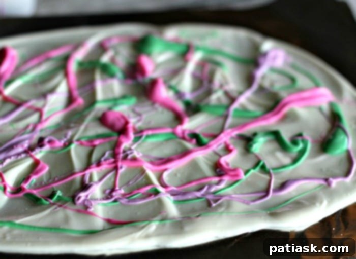 M&M® Easter Egg Chocolate Bark