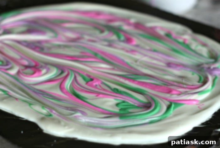 M&M® Easter Egg Chocolate Bark