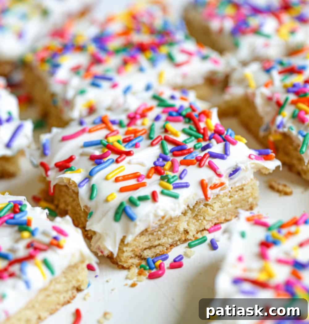 Effortless Gluten-Free Sugar Cookie Bars 2 Delicious Gluten-Free Sugar Cookie Bars with Sprinkles