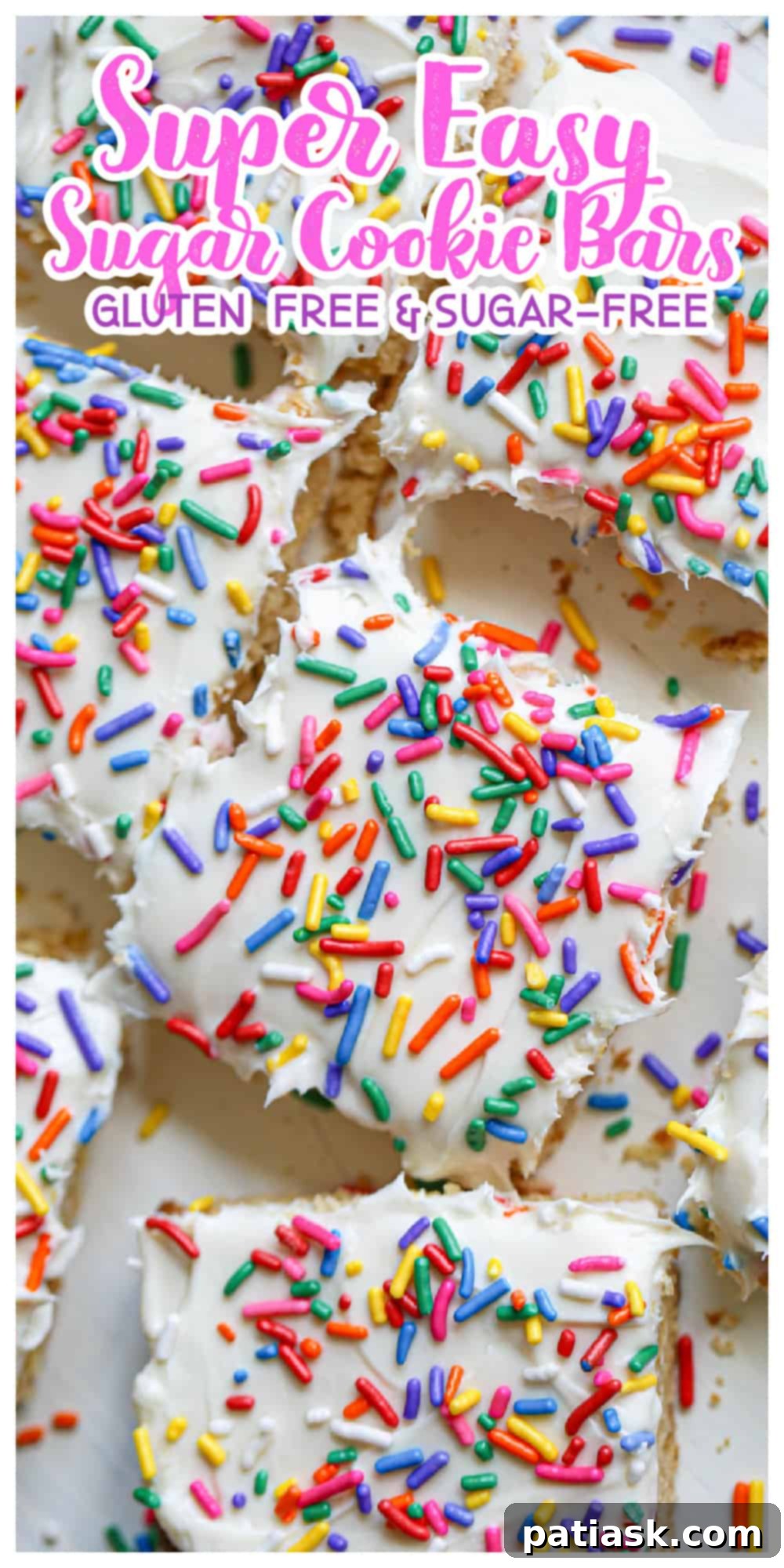 Effortless Gluten-Free Sugar Cookie Bars 9 Healthy treats banner