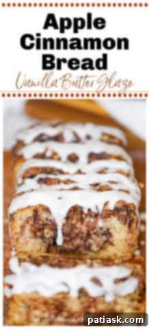 Spiced Apple Cinnamon Bread 10 Warm slices of apple cinnamon bread with steam