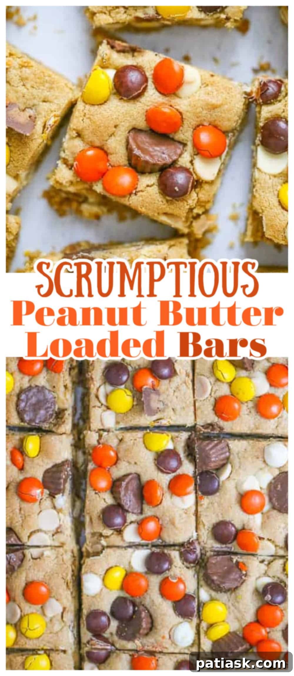 25 Irresistible Fall Desserts 6 Scrumptious Peanut Butter Loaded Bars, a dream dessert for peanut butter lovers in fall