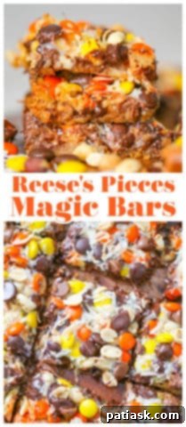 Reese's Pieces Peanut Butter Dream Bars 9 Reese's Pieces Magic Bars