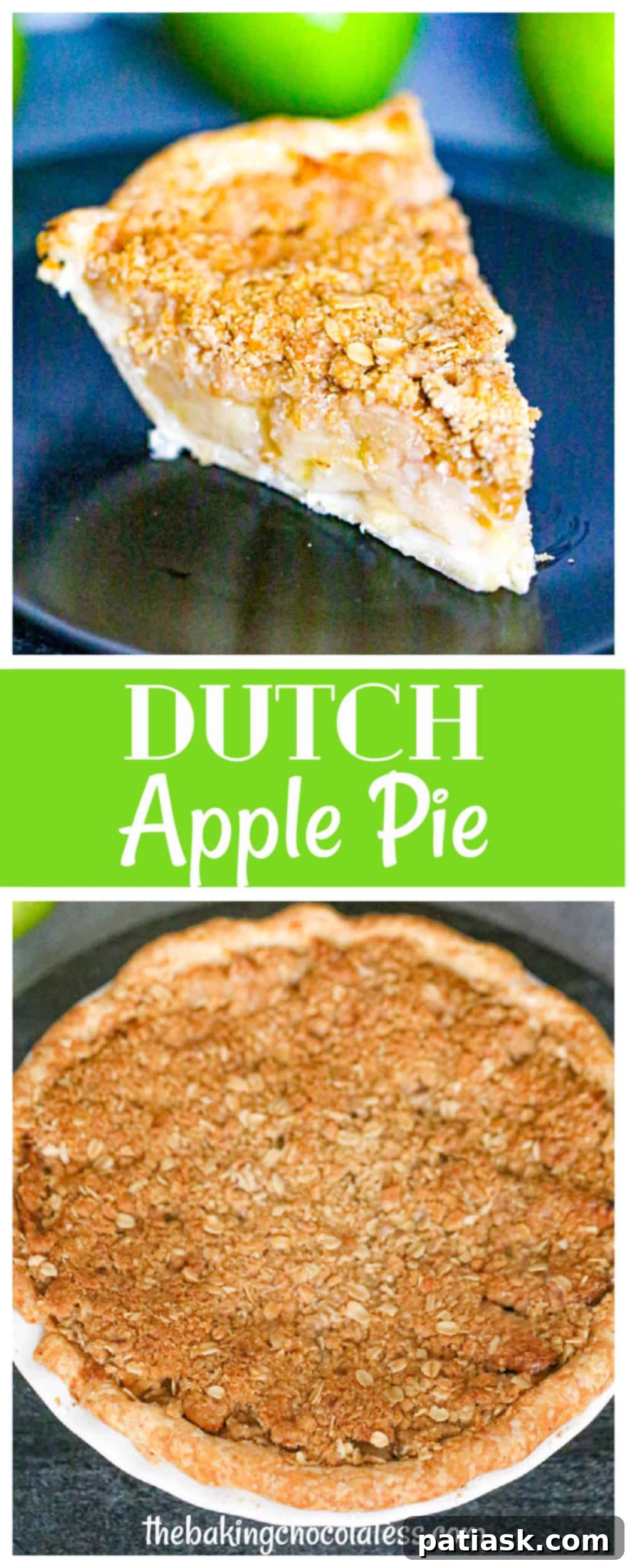 Hearty Dutch Apple Pie with Golden Oat Crumble 14 Dutch Apple Pie with Oatmeal Streusel