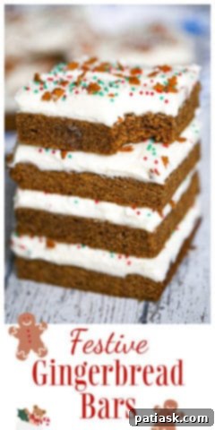 Spiced Gingerbread Bars 8 A festive spread of gingerbread bars, perfect for Christmas gatherings