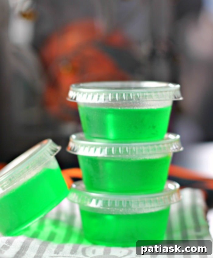 Key Lime Cake Vodka Shots 3 St. Patrick's Day Lime Cake Vodka Jello Shots