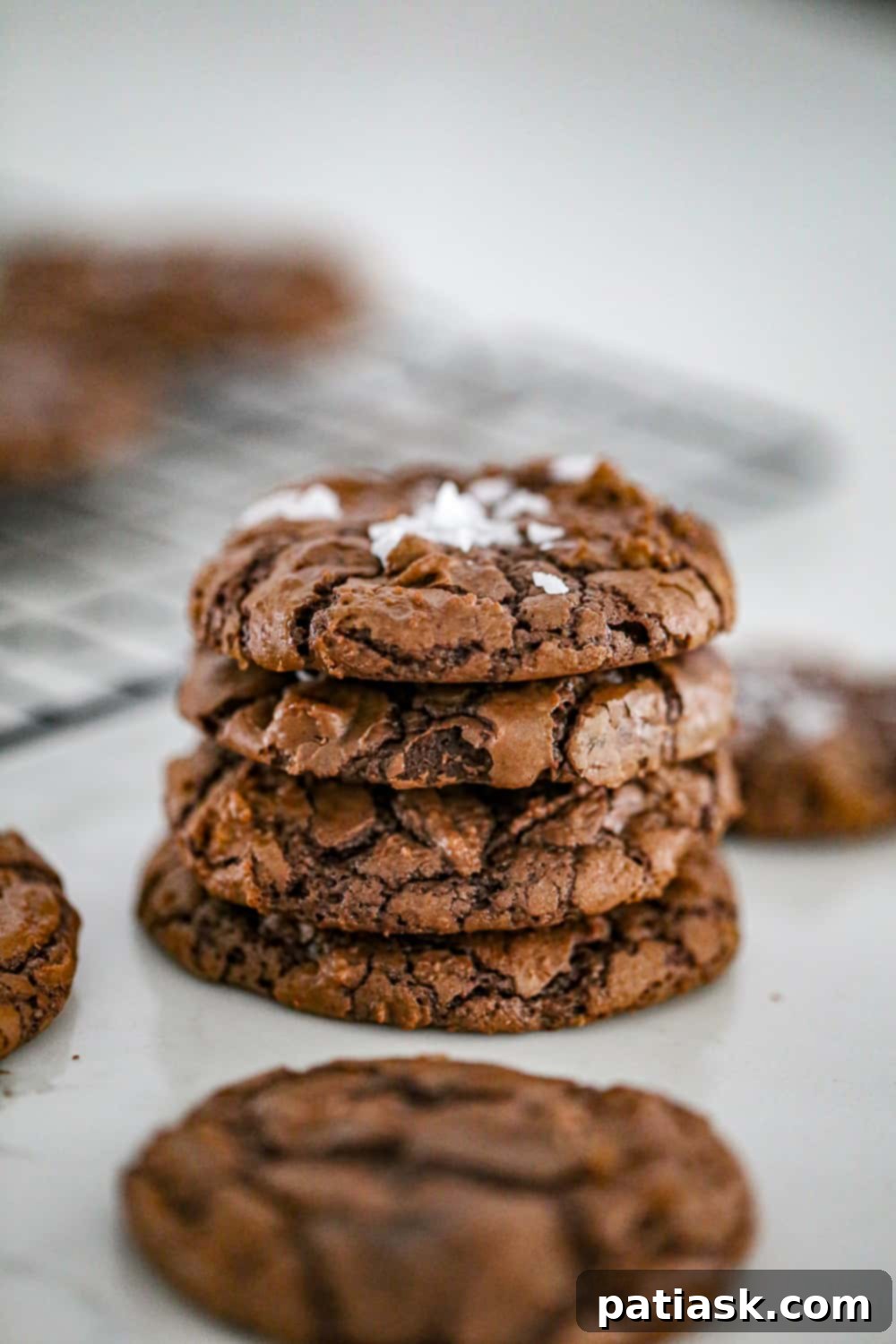 Decadent Fudgy Brownie Cookies 4 Best fudgy chocolate brownie cookies