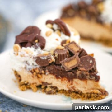 Reese's Peanut Butter Pretzel Pie
