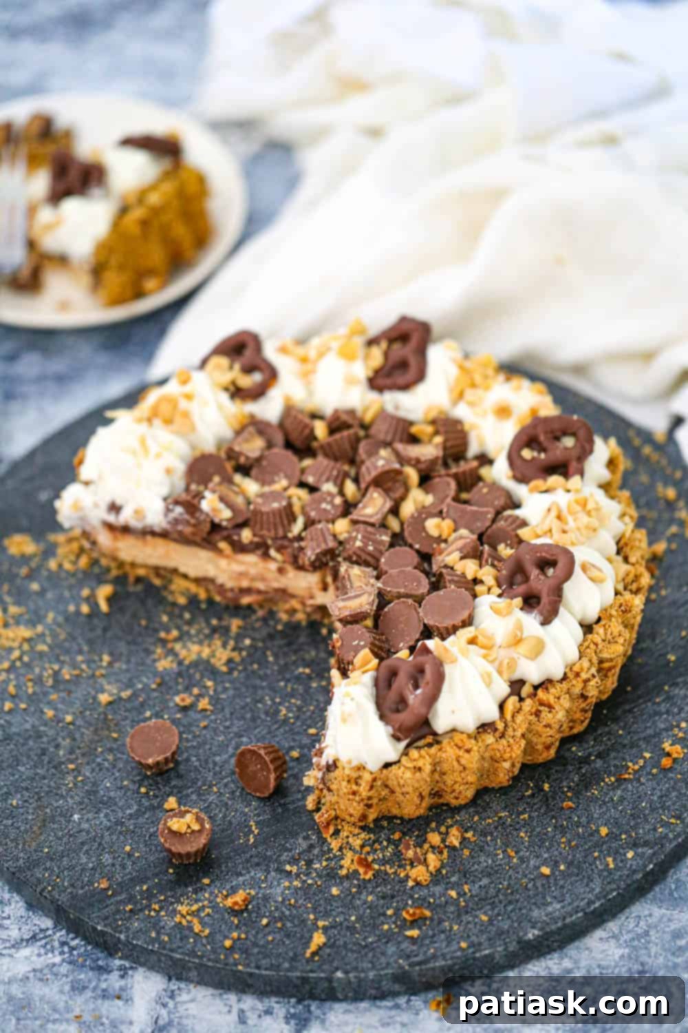 chocolate peanut butter pie