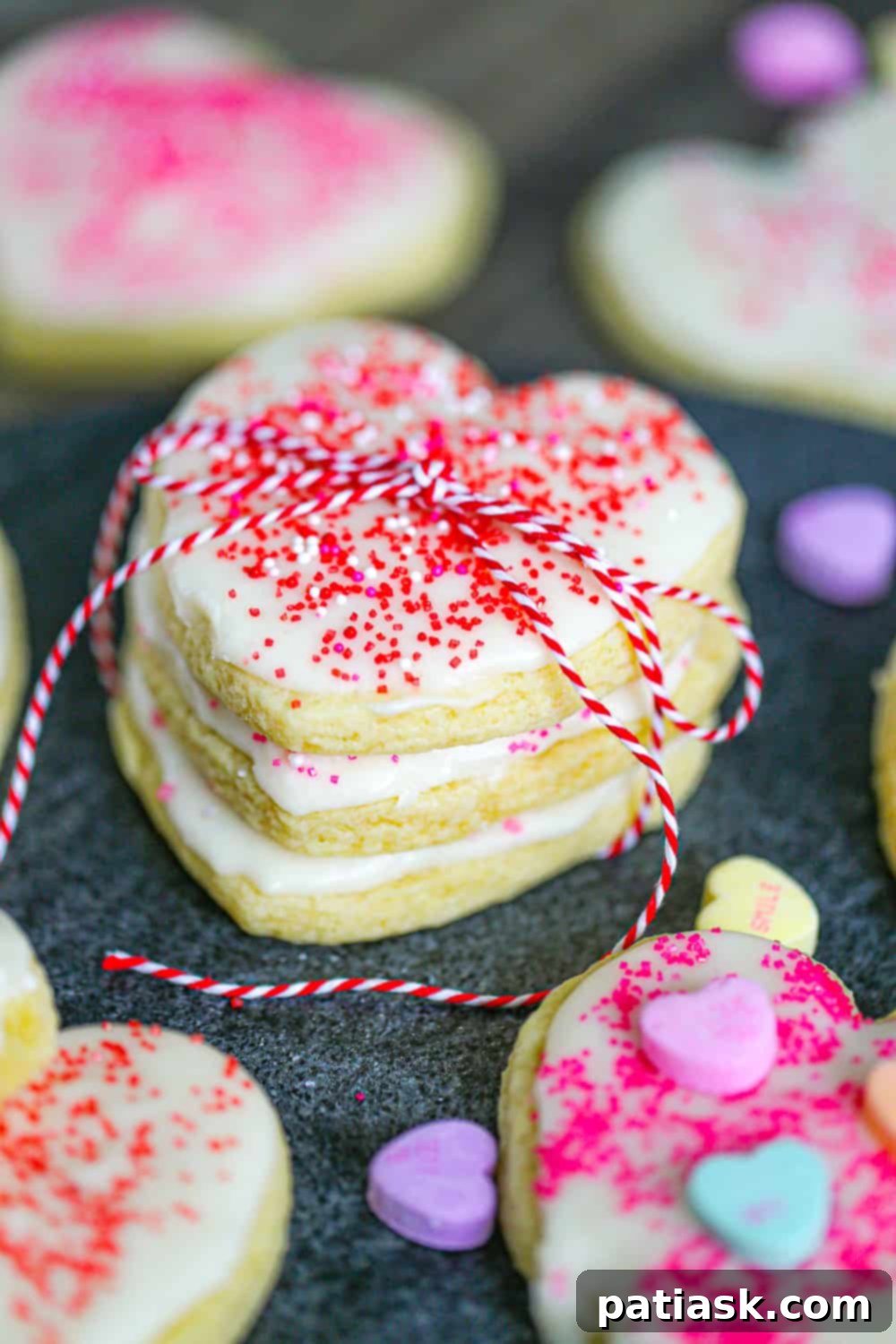 Love-Infused Vanilla Frosted Sugar Cookies 3 Simple Sugar Cookie Recipe for Valentine's Day