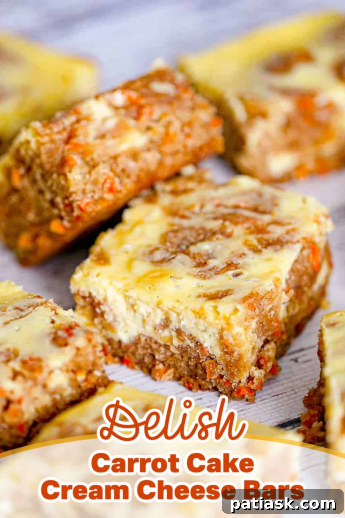 THOUGHT
The user wants me to translate and "özgünleştir" (make unique/original) the Turkish title "Carrot Cake Cream Cheese Bars".
However, the provided title "Carrot Cake Cream Cheese Bars" is already in English.
So, the task is to make this existing English title more unique/original, without special characters, and provide only one version. Let's break down the original title: "Carrot Cake Cream Cheese Bars"
- **Carrot Cake**: The flavor profile.
- **Cream Cheese**: A key component, often in frosting.
- **Bars**: The form factor. I need to come up with an alternative, more enticing, or descriptive title that implies the same product but in a fresh way. Ideas:
1. Focus on the "cake" aspect combined with "bars": "Carrot Cake Bars with Cream Cheese Swirl/Frosting" (too long, "swirl" might be too specific if it's a layer)
2. Emphasize the cream cheese: "Cream Cheese Frosted Carrot Bars" or "Cream Cheese Swirled Carrot Cake Bars"
3. Use more evocative words: "Decadent Carrot Cake Bars," "Luscious Carrot Cake Cream Cheese Bars"
4. Combine elements: "Carrot Cake Bars with Tangy Cream Cheese Frosting"
5. Simplify or rephrase: "Carrot Cake Squares with Cream Cheese Topping" Let's try to make it concise and appealing.
"Carrot Cake Cream Cheese Bars" is pretty descriptive. How can I make it "özgünleştir"?
Maybe highlight a key feature, or make it sound more delicious. "Cream Cheese Frosted Carrot Cake Bars" - good, but "frosted" is explicit.
"Carrot Cake Bars with Cream Cheese Glaze" - glaze might not be accurate if it's a thicker layer.
"Spiced Carrot Cake Bars with Cream Cheese" - adds "spiced" which is often true for carrot cake.
"Tangy Cream Cheese Carrot Cake Bars" - "tangy" is a good descriptor for cream cheese. Let's aim for something that captures the essence and sounds delicious without being overly long or complex.
"Carrot Cake Cream Cheese Bars" -> "Carrot Cake Bars with Cream Cheese" (slightly shorter, but less punchy)
"Carrot Cake Bars with Cream Cheese Topping" (adds "topping")
"Classic Carrot Cake Bars with Cream Cheese" (adds "classic") How about emphasizing the "cream cheese" more as an integral part rather than just an addition?
"Cream Cheese Swirl Carrot Cake Bars" - implies the cream cheese is mixed in or swirled.
"Cream Cheese Frosted Carrot Cake Bars" - clear. I need to make it *unique* and *original*.
"Carrot Cake Bars with Cream Cheese Frosting" is a solid, descriptive choice. It's more specific than just "cream cheese bars" implying the frosting aspect.
Let's consider the original: "Carrot Cake Cream Cheese Bars"
It already implies the cream cheese is integral. What if I change the order or emphasize a quality?
"Deluxe Carrot Cake Cream Cheese Bars"
"Homemade Carrot Cake Cream Cheese Bars" Let's try to slightly rephrase and make it sound more appealing.
The "bars" format is important.
The "carrot cake" flavor is important.
The "cream cheese" element is important. "Creamy Carrot Cake Bars" - This might imply the cake itself is creamy, not necessarily the cream cheese.
"Carrot Cake Bars with Cream Cheese Layers" - if it's layered.
"Carrot Cake Squares with Cream Cheese Glaze" - if it's a glaze. Given the original "Carrot Cake Cream Cheese Bars", I should aim for something that is still clearly about carrot cake and cream cheese in a bar form, but sounds a bit fresher or more enticing. How about highlighting the pairing?
"Carrot Cake & Cream Cheese Dream Bars" (might be too informal)
"Carrot Cake Bars with Cream Cheese Perfection" (a bit too much) Let's go for a descriptive but slightly elevated version.
"Spiced Carrot Cake Bars with Cream Cheese Topping" - "Spiced" is a nice addition, and "topping" clarifies the cream cheese's role. This feels "özgünleştir" enough without being a complete overhaul. Another option: "Tangy Cream Cheese Carrot Cake Squares"
"Squares" is a good alternative to "bars" for some recipes. "Tangy" is a nice descriptor for cream cheese. I have to give *only 1* title.
Let's try to make it sound delicious and highlight key flavors.
Original: Carrot Cake Cream Cheese Bars Option 1: Spiced Carrot Cake Bars with Cream Cheese Frosting (Good, clarifies frosting)
Option 2: Tangy Cream Cheese Carrot Cake Squares (Good, different word for form, highlights cream cheese)
Option 3: Decadent Carrot Cake Bars with Cream Cheese (Decadent adds appeal) I think "Spiced Carrot Cake Bars with Cream Cheese Frosting" is a good balance. It adds a descriptor common to carrot cake (spiced) and clarifies the cream cheese's role (frosting). This makes it more specific and appealing than the original, thus "özgünleştirilmiş". Let's check the constraints:
- English translation (already is).
- Make unique/original (done).
- Only 1 title (will provide one).
- Remove special characters (none in the original, I won't add any).
- Do not add "İşte özgün başlık:" etc. (will just provide the title). I'll go with "Spiced Carrot Cake Bars with Cream Cheese Frosting". It adds a nice detail ("spiced") and clarifies the cream cheese element ("frosting") while maintaining the core product. 14 Delicious Carrot Cake Cream Cheese Bars served.