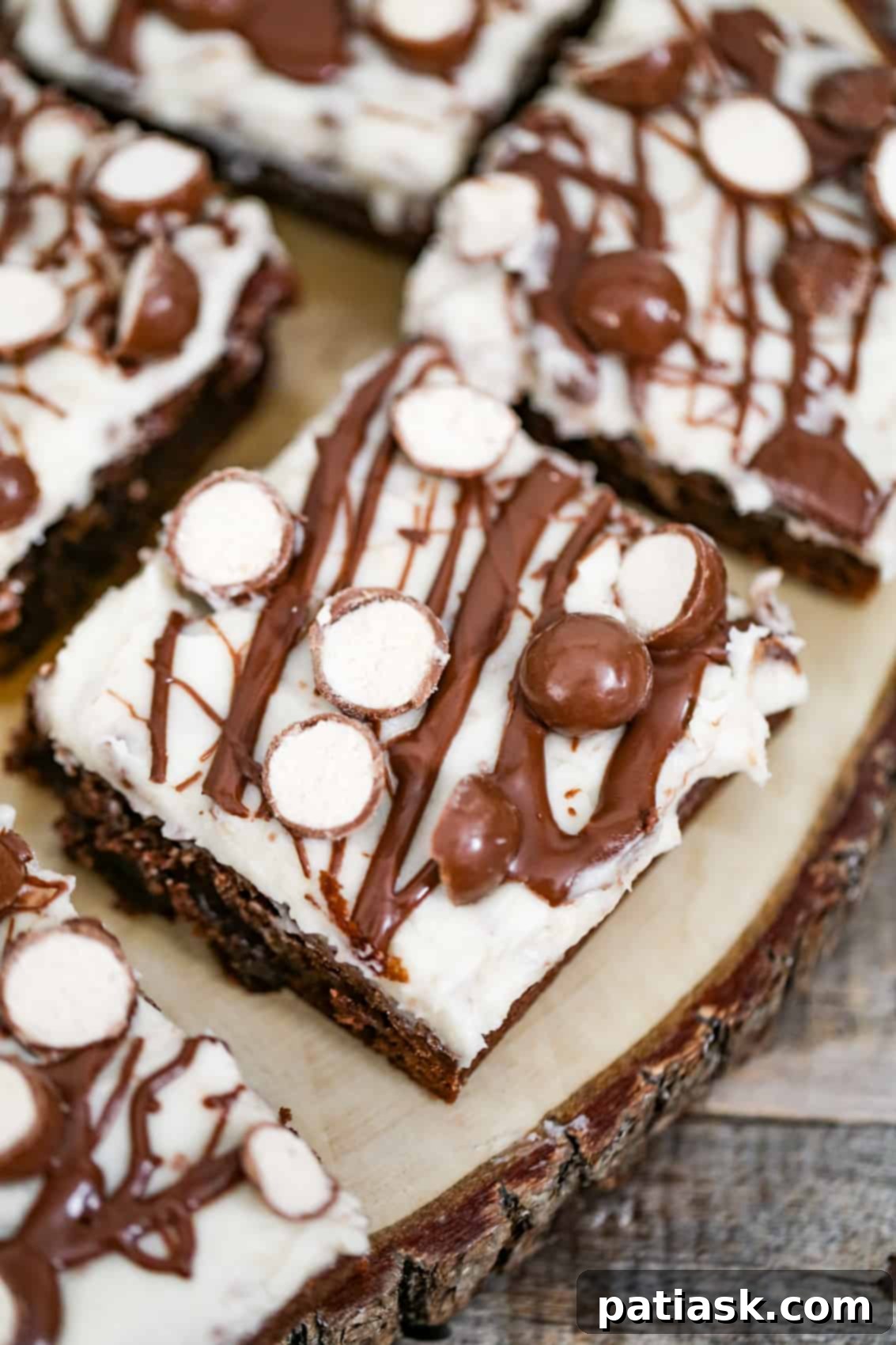 Whoppers Brownies malted milk ball brownies