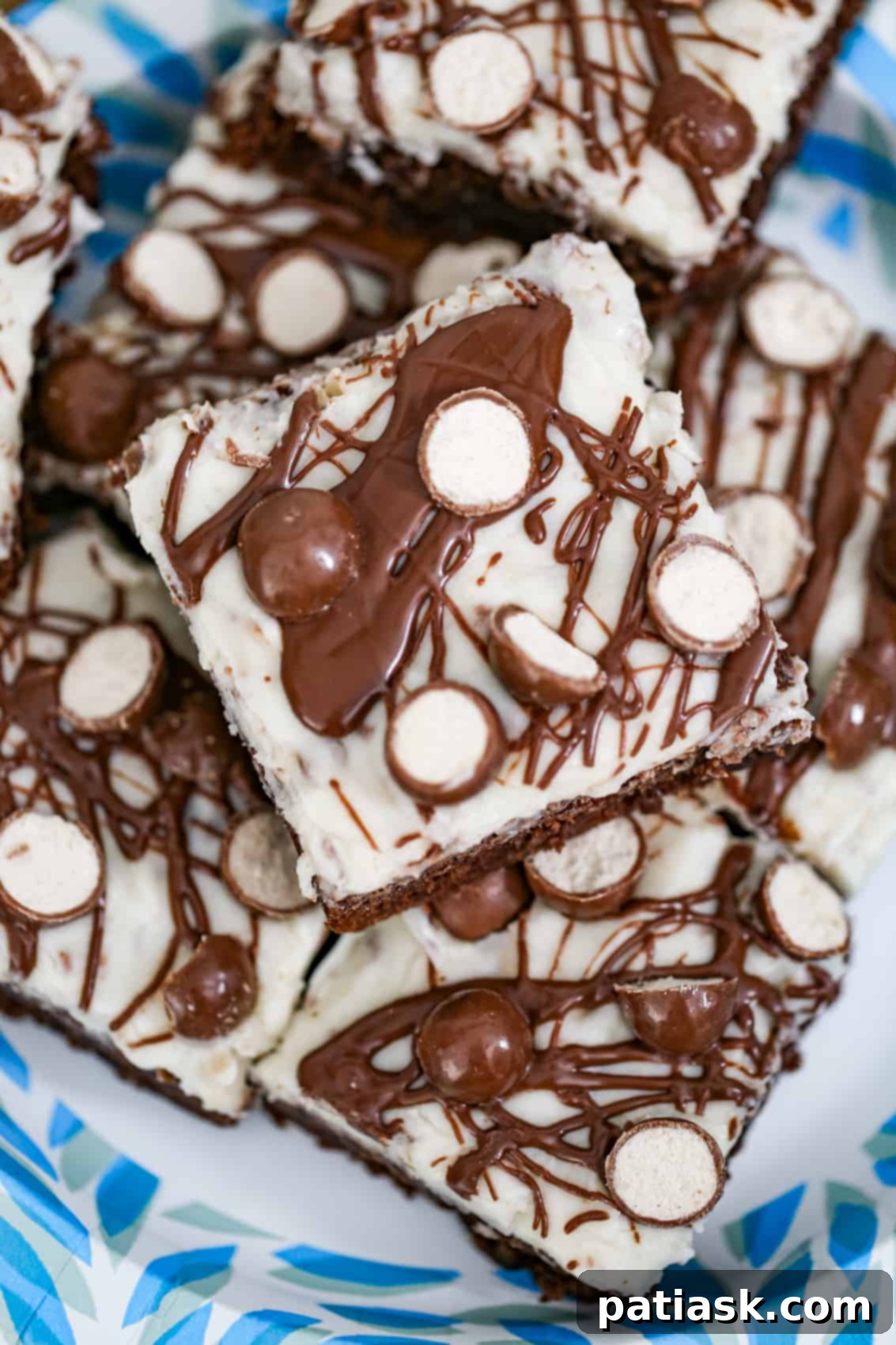 Whoppers Brownies malted milk ball brownies