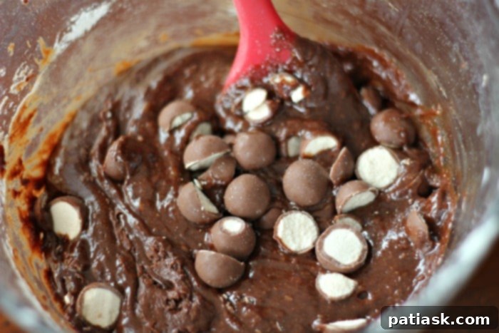 Triple Chocolate Malted Whoppers Brownies