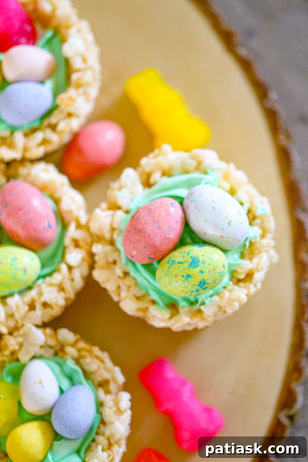 Rice Krispie Nests Ingredients for making Rice Krispie Nests