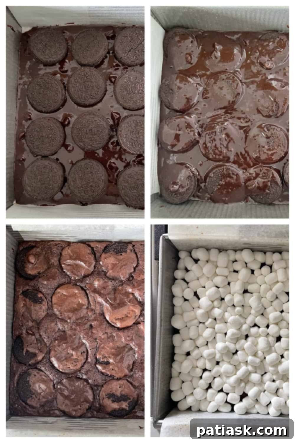 Ultimate Mississippi Mud Oreo Brownies 6 tutorial of Mississippi Mud Oreo Brownies