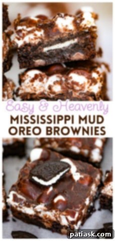 Ultimate Mississippi Mud Oreo Brownies 11 Mississippi Mud Oreo Brownies