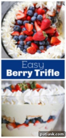 Easy Berry Trifle