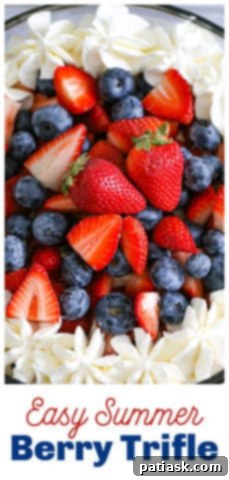 Easy Berry Trifle