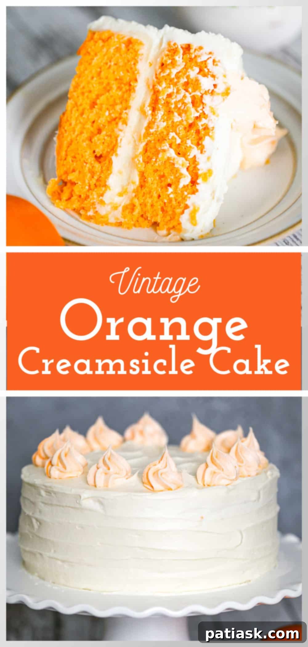 Velvet Orange Dream Cake 12 Orange Creamsicle Cake