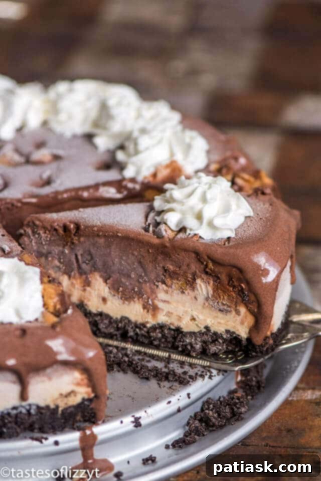 50 Sublime Ice Cream Treats to Savor This Summer 39 Frozen Chocolate Peanut Butter Pie with cookie crust, peanut butter cheesecake, and chocolate gelato.